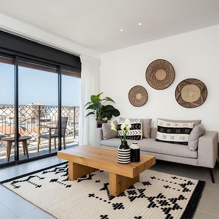 Duplex With Sea View Terrace Above The Flea Market 텔아비브 외부 사진