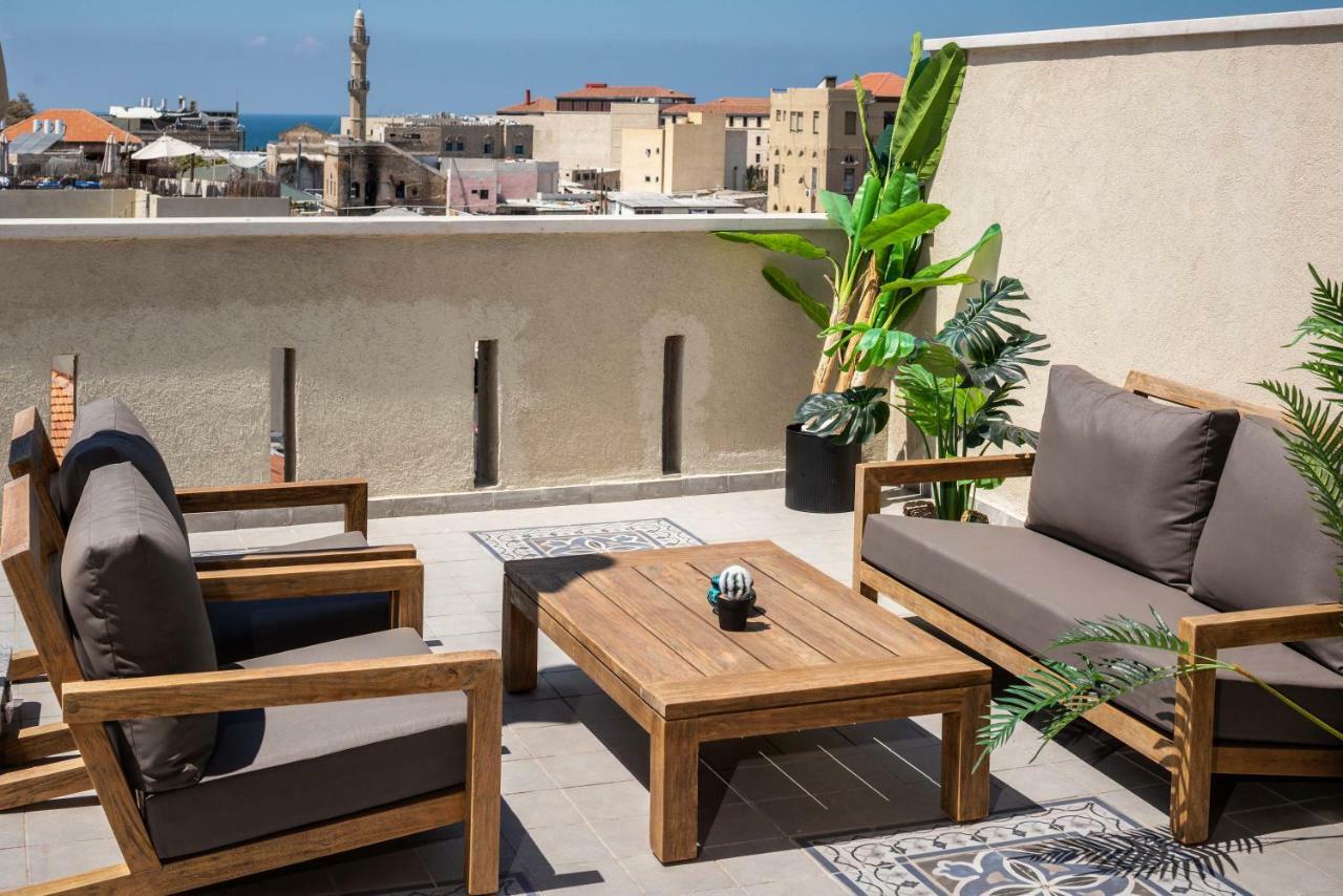 Duplex With Sea View Terrace Above The Flea Market 텔아비브 외부 사진
